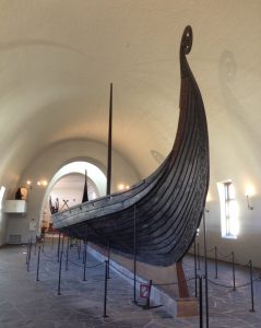 Oseberg ship at the Viking ship museum. Worth visiting!