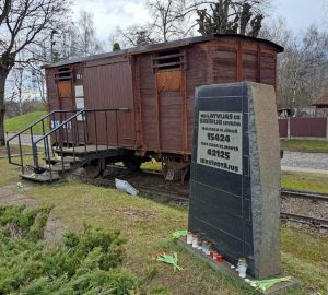 Open-Air Museum at Tornakalns-Station about Stalin’s terror. 