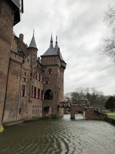 Castle and moat