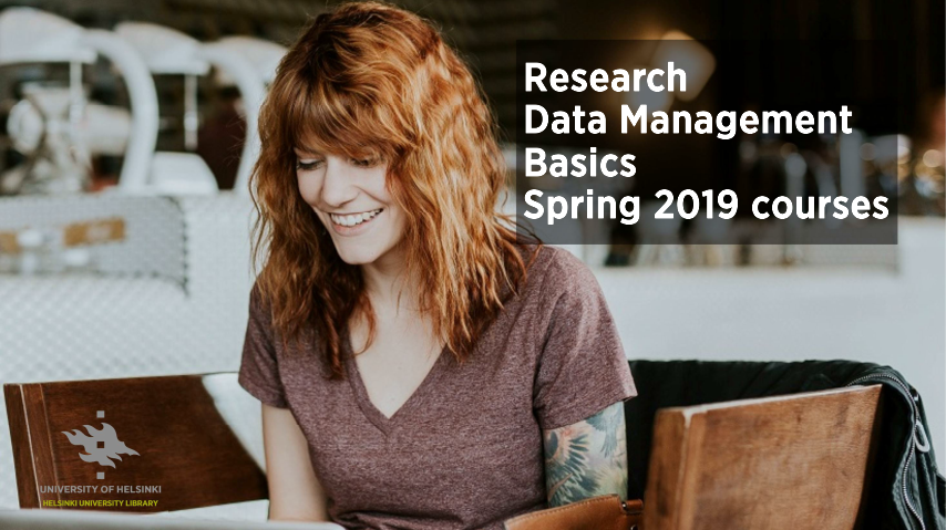 Research Data Management spring 2019 courses