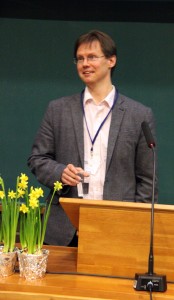 In the beginning of his talk, Tyrkkö warned the audience that they would get “more Trump than is healthy”.