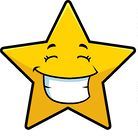 94402-Royalty-Free-RF-Clipart-Illustration-Of-A-Happy-Grinning-Star-Face