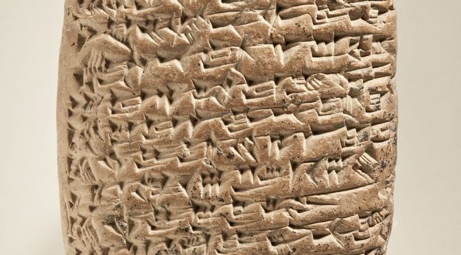 Academy of Finland grants a 4-year project funding to the ‘Semantic domains in Akkadian texts’-project