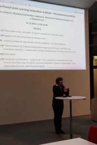 Opening remarks; Vice Rector, Professor Anna Mauranen, University of Helsinki