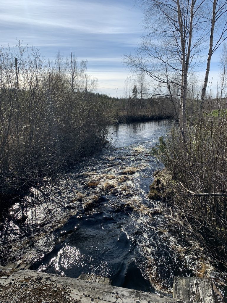 A small stream.