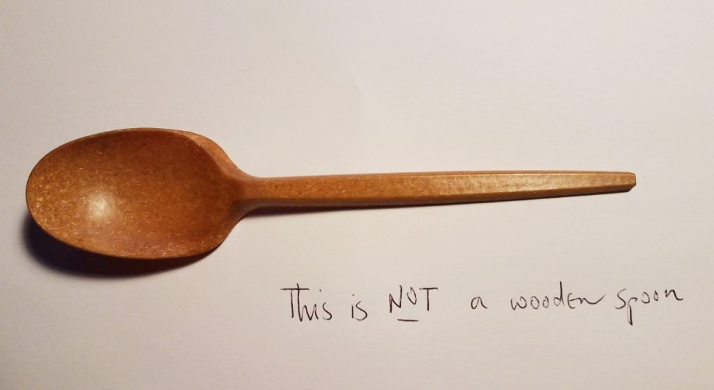 not a wooden spoon